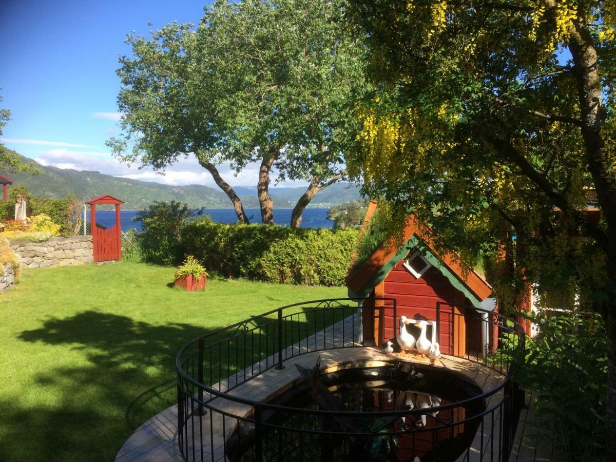 Fjordside Lodge Hordvik Exteriér fotografie